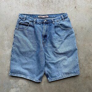 Roglins Men’s Baggy Jorts Denim Shorts Blue Wash Size: 38